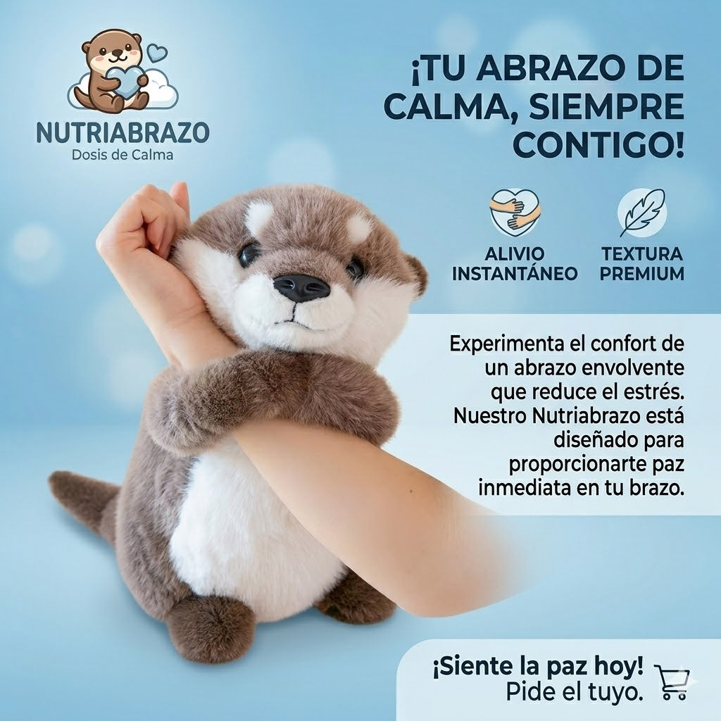 Nutriabrazo — Tu Peluche de Nutria Antistrés que Te Abraza