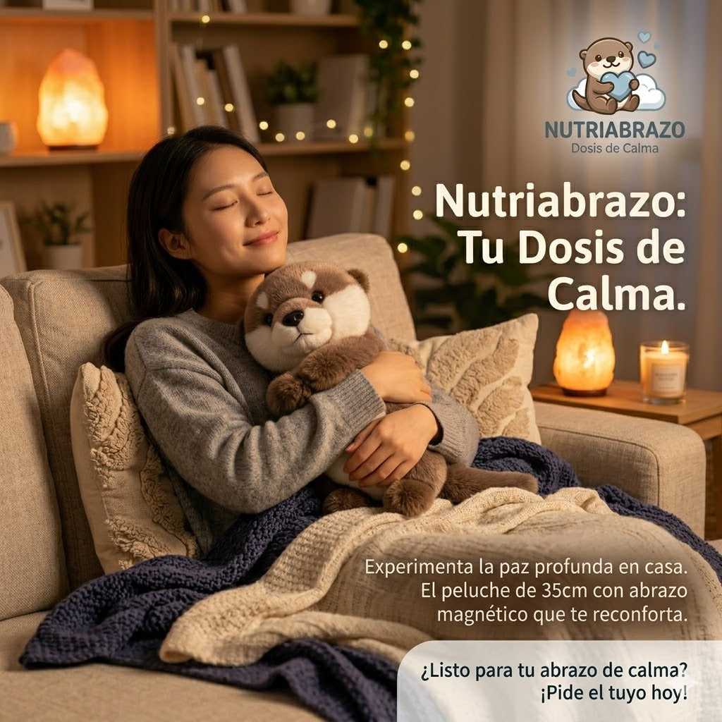 Nutriabrazo — Tu Peluche de Nutria Antistrés que Te Abraza