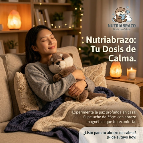 Nutriabrazo — Tu Peluche de Nutria Antistrés que Te Abraza