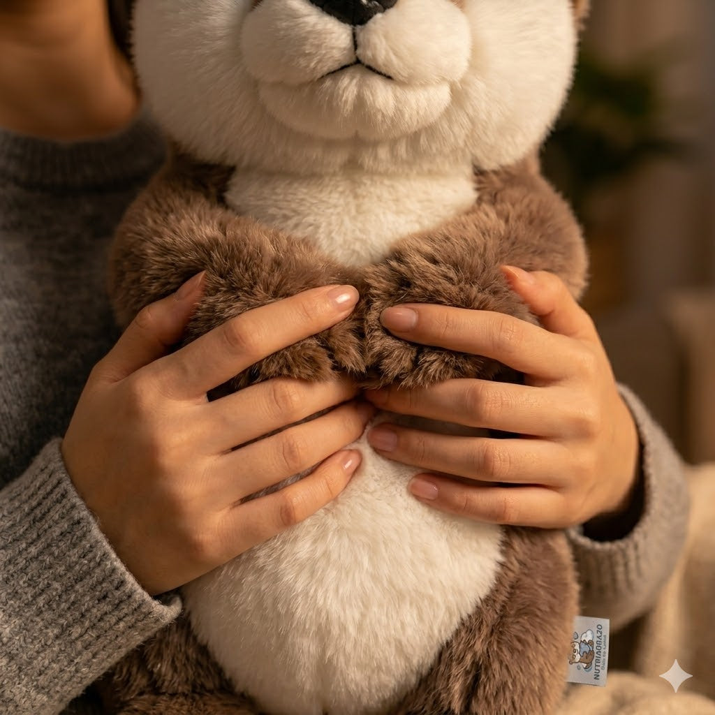 Nutriabrazo — Tu Peluche de Nutria Antistrés que Te Abraza
