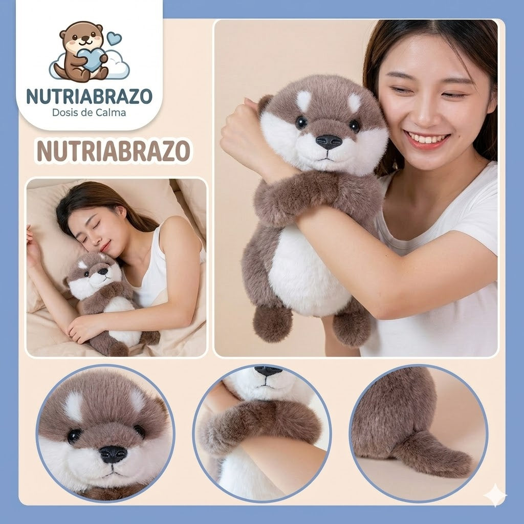 Nutriabrazo — Tu Peluche de Nutria Antistrés que Te Abraza